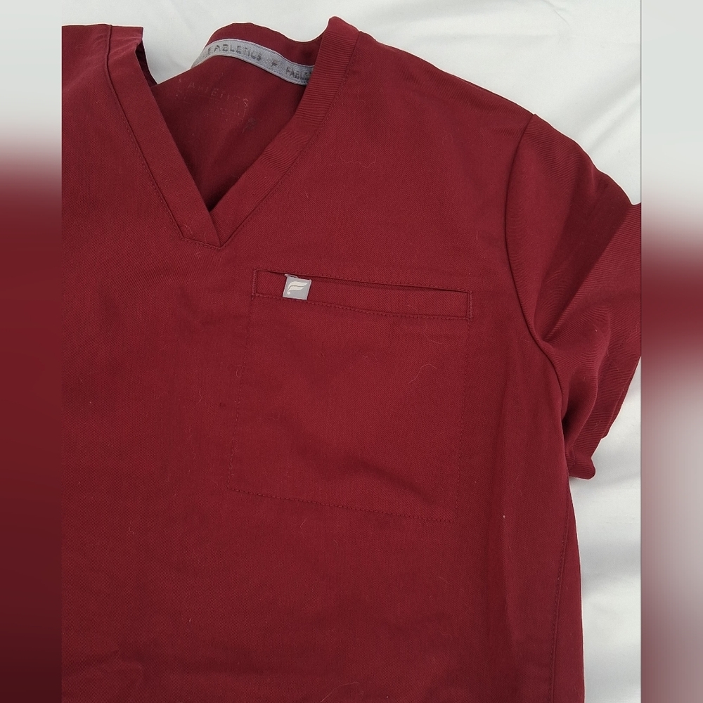 Fabletics Deep Red Performance Wear Set - image 6